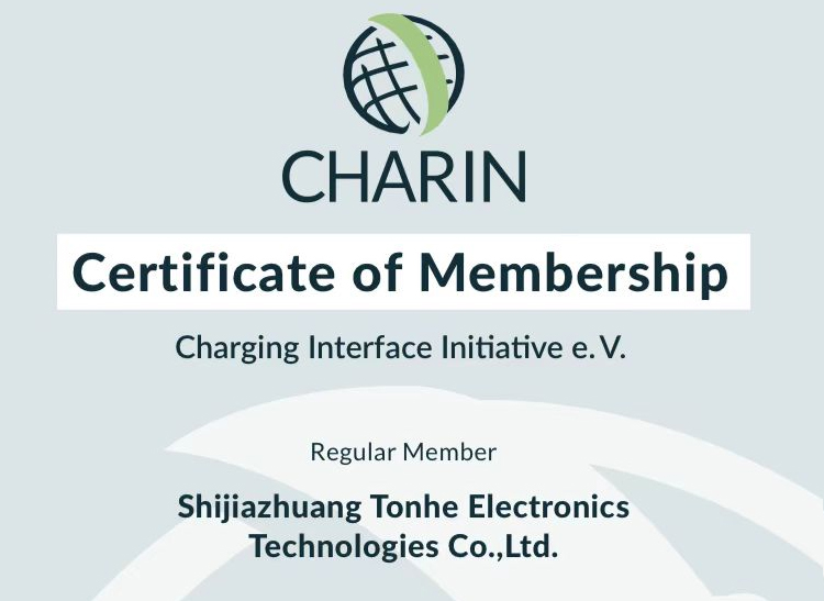 Shijiazhuang Tonhe Electronics Technologies Co.,Ltd. became CharIN member
